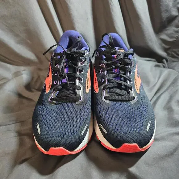 Brooks Womens Adrenaline GTS 22 1203531B080 Blue Running Shoes Sz 9.5 No Insoles - Picture 2 of 8